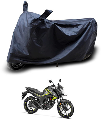 AASHTIK MART Two Wheeler Cover for Honda(CB Hornet 160, Black)