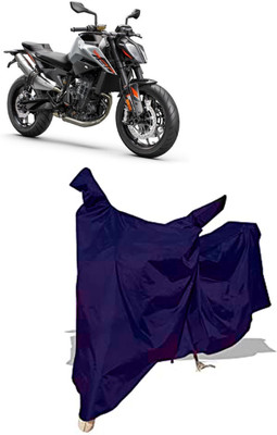 Amexride Two Wheeler Cover for KTM(790 Duke BS6, Blue)