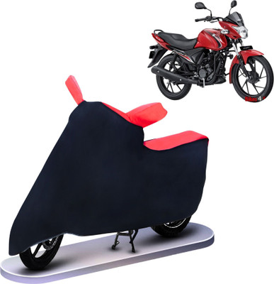 vyas Two Wheeler Cover for Suzuki(Sling Shot, Red, Black)