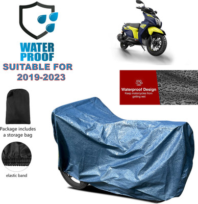 PAGORA Waterproof Two Wheeler Cover for TVS(Ntorq 125, Blue)