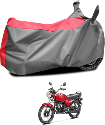 PAGORA Waterproof Two Wheeler Cover for Hero(HF Dawn, Grey, Red)