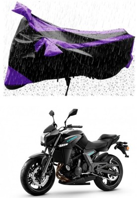 Ascension Two Wheeler Cover for CFMoto(650 NK, Purple, Black)