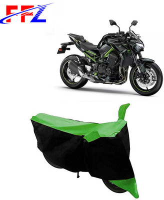 FFZ Two Wheeler Cover for Kawasaki(Z900, Black, Green)