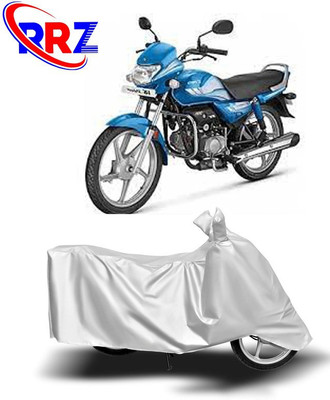 RRZ Waterproof Two Wheeler Cover for Hero(HF Deluxe, White)
