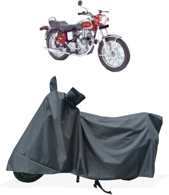 Tricway Two Wheeler Cover for Royal Enfield(Machismo 500, Grey)