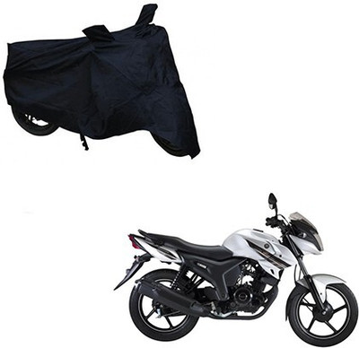 DeepShakshi AUTOMOTIVE Two Wheeler Cover for Yamaha(SZ-S, Black)