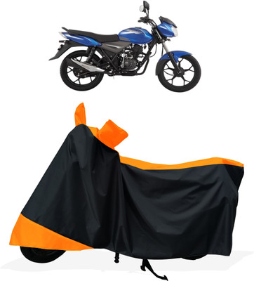 Tricway Two Wheeler Cover for Bajaj(Discover 110, Orange)