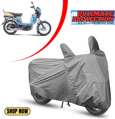 PAGORA Waterproof Two Wheeler Cover for TVS(XL 100 Comfort, Grey)