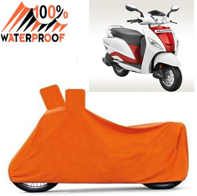ROYAL AUTO MART Waterproof Two Wheeler Cover for Hero(Maestro Edge 125, Orange)