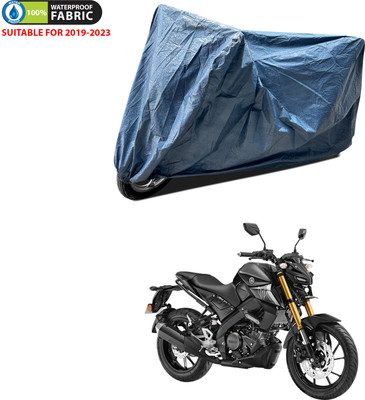 PAGORA Waterproof Two Wheeler Cover for Yamaha(MT 15 New, Blue)