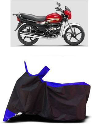 VESMEI Two Wheeler Cover for Hero(HF Dawn BS6, Blue)