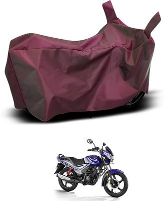 CODOKI Waterproof Two Wheeler Cover for TVS(Star City, Maroon)