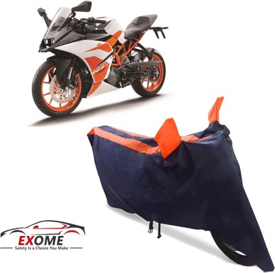 EXOME Two Wheeler Cover for KTM(RC 200, Orange)