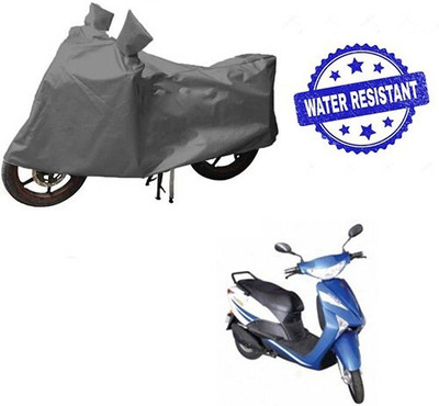 DeepShakshi AUTOMOTIVE Waterproof Two Wheeler Cover for Indus(Yo Xplor, Grey)