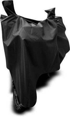 MMSSTAR Waterproof Two Wheeler Cover for Mahindra(Mojo UT 300, Black)