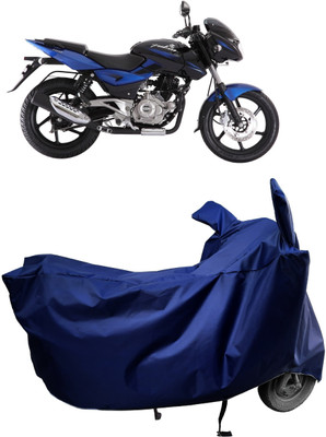 Amexride Two Wheeler Cover for Bajaj(Pulsar 180 DTS-i, Blue)
