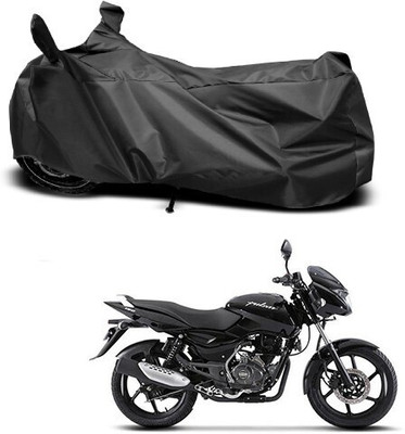 SK AUTO Waterproof Two Wheeler Cover for Bajaj(Pulsar 150, Black)