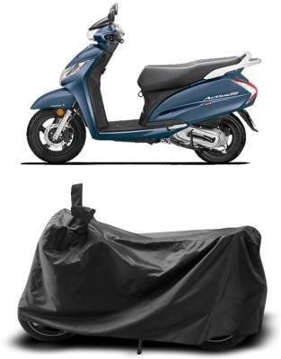 AASHTIK MART Two Wheeler Cover for Honda(Activa 3G, Black)