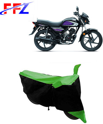 FFZ Two Wheeler Cover for Honda(Dream Neo, Black, Green)
