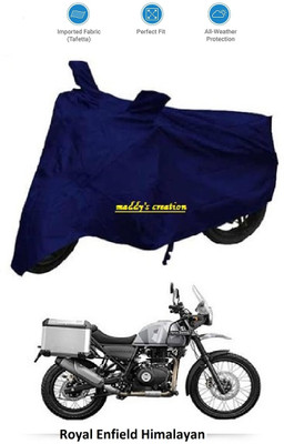 AutoRash Waterproof Two Wheeler Cover for Royal Enfield(Himalayan, Blue)