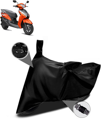 CODOKI Waterproof Two Wheeler Cover for Ampere(Black)