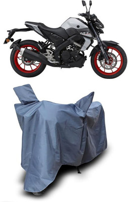 MADAFIYA Waterproof Two Wheeler Cover for Yamaha(MT-15, Grey)