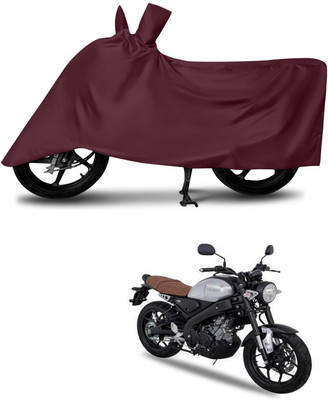 KEDIT Two Wheeler Cover for Yamaha(XSR155, Maroon)