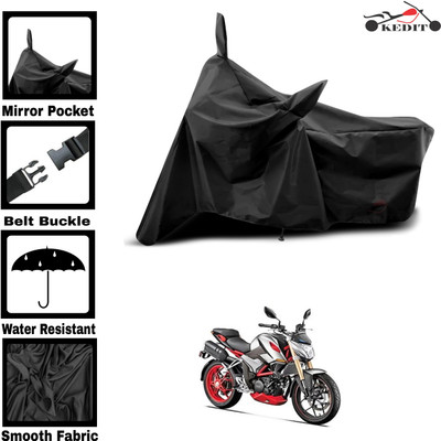 KEDIT Two Wheeler Cover for Universal For Bike(XF3R, Black)