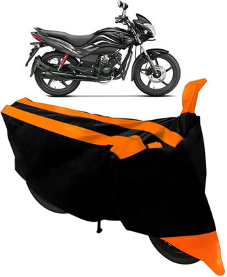 SMART BUYY Two Wheeler Cover for Hero(Passion Xpro, Black, Orange)