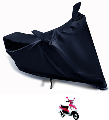 MOCKHE Waterproof Two Wheeler Cover for TVS(Scooty Pep Plus, Multicolor)