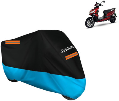 Juvdoxj Waterproof Two Wheeler Cover for Okinawa(Raise BS6, Blue)