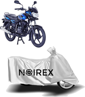 NOIREX Two Wheeler Cover for Bajaj(Discover 125 DTS-i, Silver)