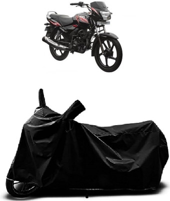 Mdstar Waterproof Two Wheeler Cover for Aprilia(Storm 125, Black)