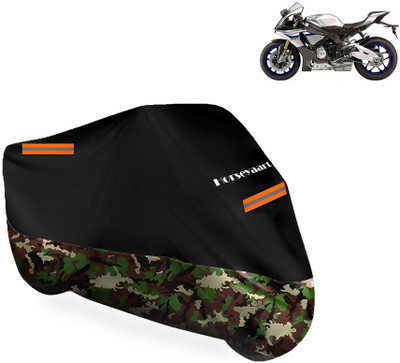 Horseyaart Waterproof Two Wheeler Cover for Yamaha(YZF R1M BS6, Multicolor)
