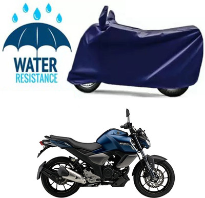 Furious3D Two Wheeler Cover for Yamaha(FZ S FI New, Blue)