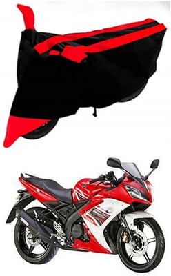 AutoGalaxy Waterproof Two Wheeler Cover for Yamaha(R15S, Red, Black)