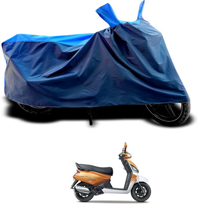 CODOKI Waterproof Two Wheeler Cover for Mahindra(Gusto, Black, Blue)
