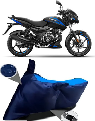 BbcMart Waterproof Two Wheeler Cover for Bajaj(Pulsar 125, Blue)