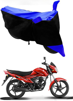 Mdstar Waterproof Two Wheeler Cover for Suzuki(Hayate EP, Blue, Black)