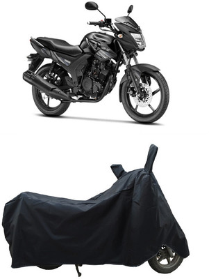 Coxtor Waterproof Two Wheeler Cover for Yamaha(SZ-RR V BS6, Black)