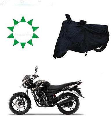 DeepShakshi AUTOMOTIVE Waterproof Two Wheeler Cover for Bajaj(Discover 150 s, Black)