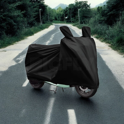 BigFly Waterproof Two Wheeler Cover for Honda(Activa 4G, Black)