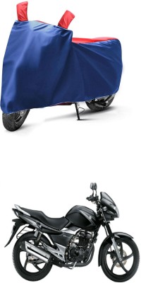 KAHRA Waterproof Two Wheeler Cover for Suzuki(GS 150R, Blue, Red)