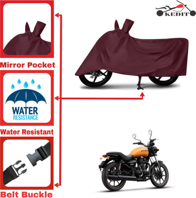 AASHTIK MART Two Wheeler Cover for Royal Enfield(Meteor BS6, Maroon)