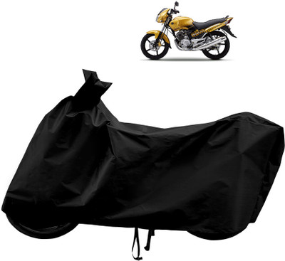 Horseyaart Waterproof Two Wheeler Cover for Yamaha(Gladiator Graffitti, Black)