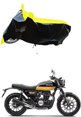 VESMEI Two Wheeler Cover for Honda(Hness CB350, Yellow)