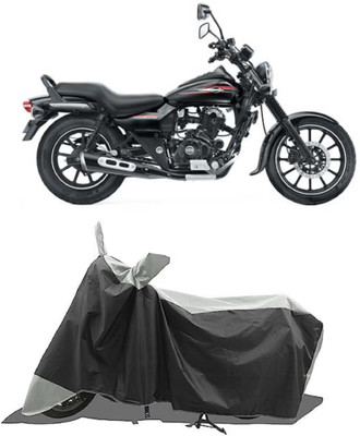 GROFATIK Two Wheeler Cover for Bajaj(Avenger Street 220, Grey)