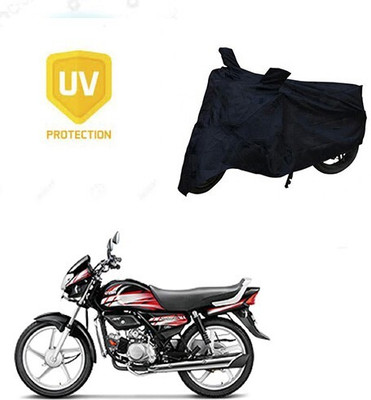 MMSSTAR Waterproof Two Wheeler Cover for Hero(HF Deluxe, Black)