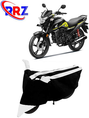 RRZ Waterproof Two Wheeler Cover for Honda(SP 125, Black, White)