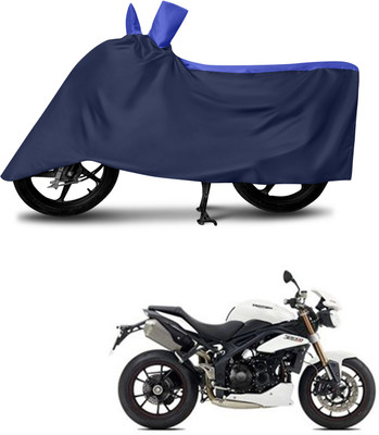 DeepShakshi AUTOMOTIVE Waterproof Two Wheeler Cover for Triumph(Speed Triple, Multicolor)
